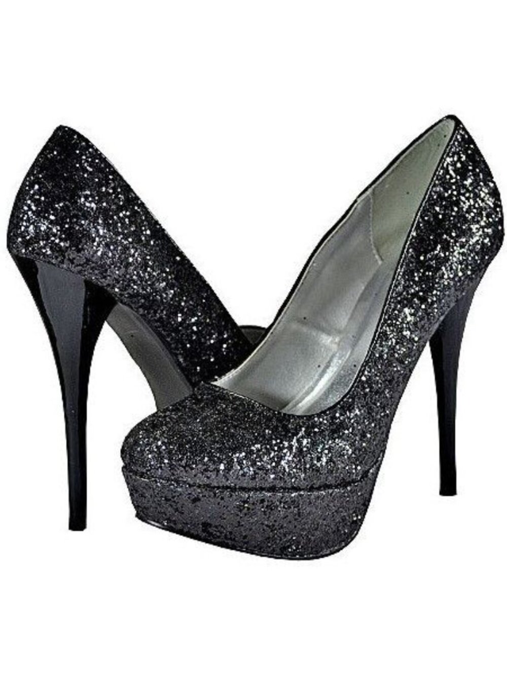 De Blossom Collection "CITI-7" platform pumps, Sz10